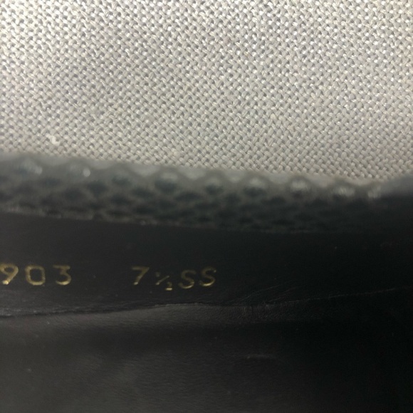 Stuart Weitzman gray buckle loafers, size 7.5 - Picture 9 of 9